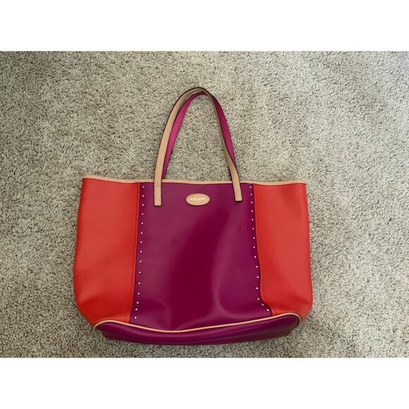Coach Metro Color Block Studded Tote - Y2K Corporate Baddie - Picture 1 of 5